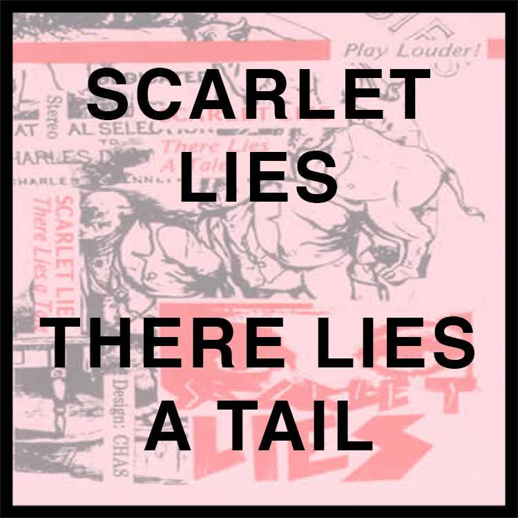 Scarlet Lies There Lies A Tail Cassette Album Cover Icon Navigation Image