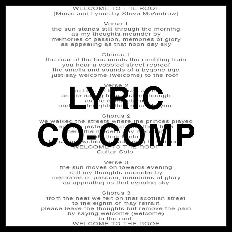 Lyrics Co-Composed Icon Navigation Link